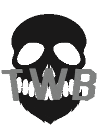 skull ballymena Sticker by The wellington barber