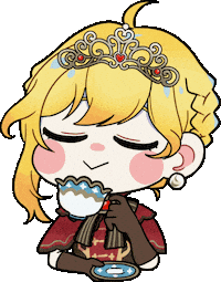 Girl Tea Sticker