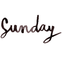 Sunday Domingo Sticker