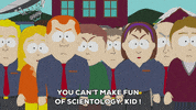 angry crowd GIF by South Park 