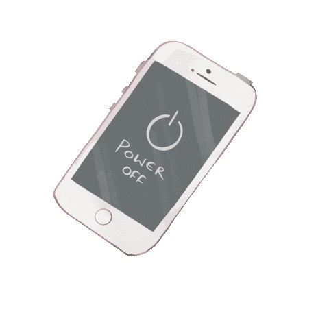 umilustracje phone offline przerwa poweroff Sticker