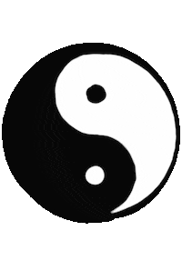 Yin Yang Sticker