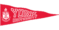 yu yorku Sticker by York University