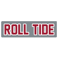 Crimson Tide Football Sticker by SportsManias