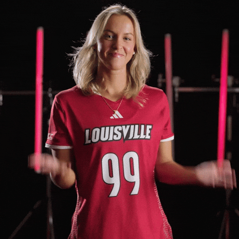 University Of Louisville Lacrosse GIF by Louisville Cardinals
