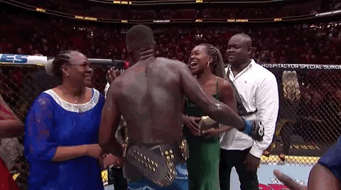 Israel Adesanya Sport GIF by UFC