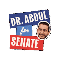 abdulforsenate abdul abdulelsayed abdulforsenate abdul for us senate Sticker