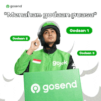 Ramadan Ariel Sticker by Gojek Indonesia