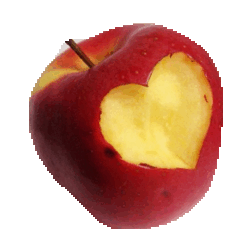 apple STICKER by imoji