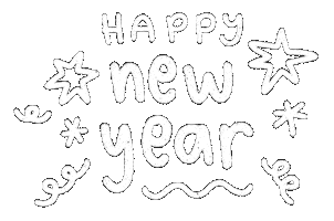Happy Ny Sticker