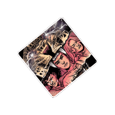 Def Leppard Darkside Sticker by Vault Comics