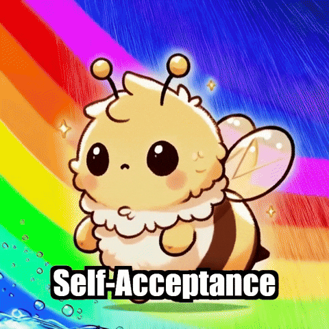Self-Discovery Rainbow GIF by Beelightened