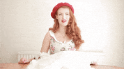 jessicaoutofthecloset thinking hmmm mmm clueless GIF