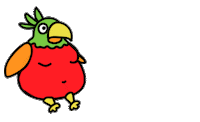 Pipa Papegaai Sticker by Sabel Communicatie