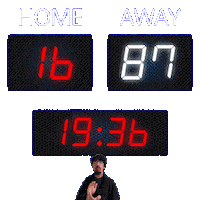 87 Away Sticker