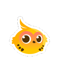 Chirpy Sticker by LesGensQui