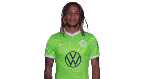 Happy Football Sticker by VfL Wolfsburg