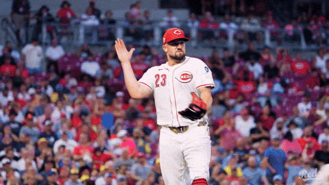 Celebration Yell GIF by Cincinnati Reds