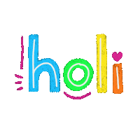 Pithagraphic hello rainbow mexico colorful Sticker