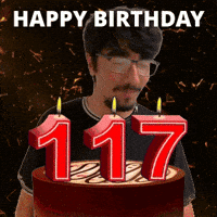 117 Birthday GIF