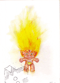 Troll Watercolor GIF