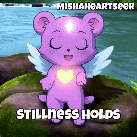 Peace Glow GIF by MishaHeartseer