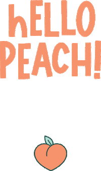 TheHelloCup peach menstrual cup period cup period power Sticker