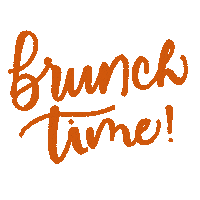 Brunch Brunchtime Sticker