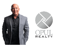 opulrealty real estate opul realty miketripoli Sticker