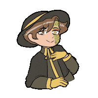 Smirk Eyebrow Sticker