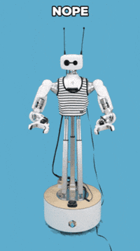 No Way Robot GIF by pollenrobotics