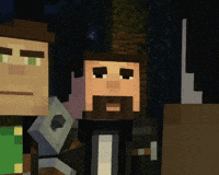 Minecraft Story Mode Gill GIF