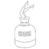 jean paul kiss Sticker by Jean Paul Gaultier