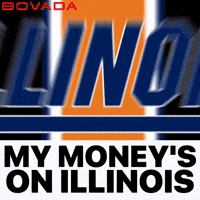 Illinois Football GIF by Bovada