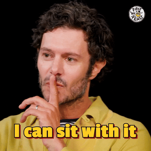I Can Sit With It