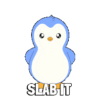 Excited Trading Cards Sticker by Pudgy Penguins