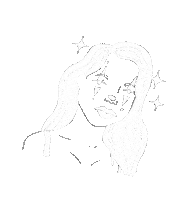 Girl Illustration Sticker by Hannah Pancake