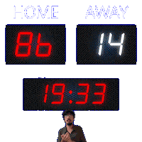 14 Away Sticker
