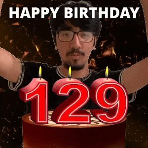 Happy 129th Birthday