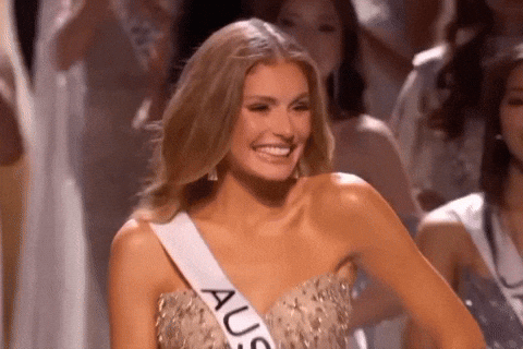 Miss Universe Australia GIF