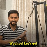 Happy Lets Go GIF by Digital Pratik