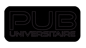Pub Uni Sticker by cadeul