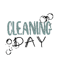 Happy Cleaning Sticker