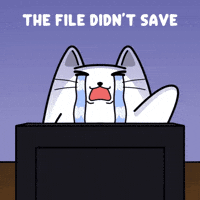 Student Life Crying GIF by MESA My Emotional Support Animal