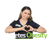 Heart Love Sticker by Diabetes Obesity Clinic