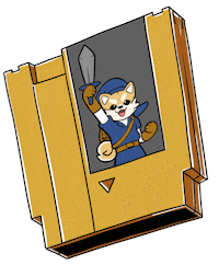 Gold Nintendo Sticker by 2D Con