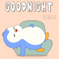 Tired Good Night GIF by Pudgy Penguins