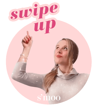 Swipe Up Sticker by thesmooco