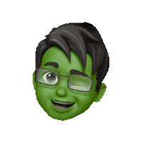 Wink Hulk Sticker by Fdpbw