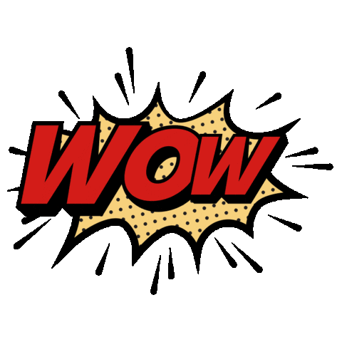 No Way Wow Sticker by Animanias